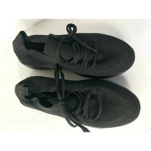 Oli Jolimall Size 8 Black Women's Running Lace Up Sneakers Flex Athletic Shoes
